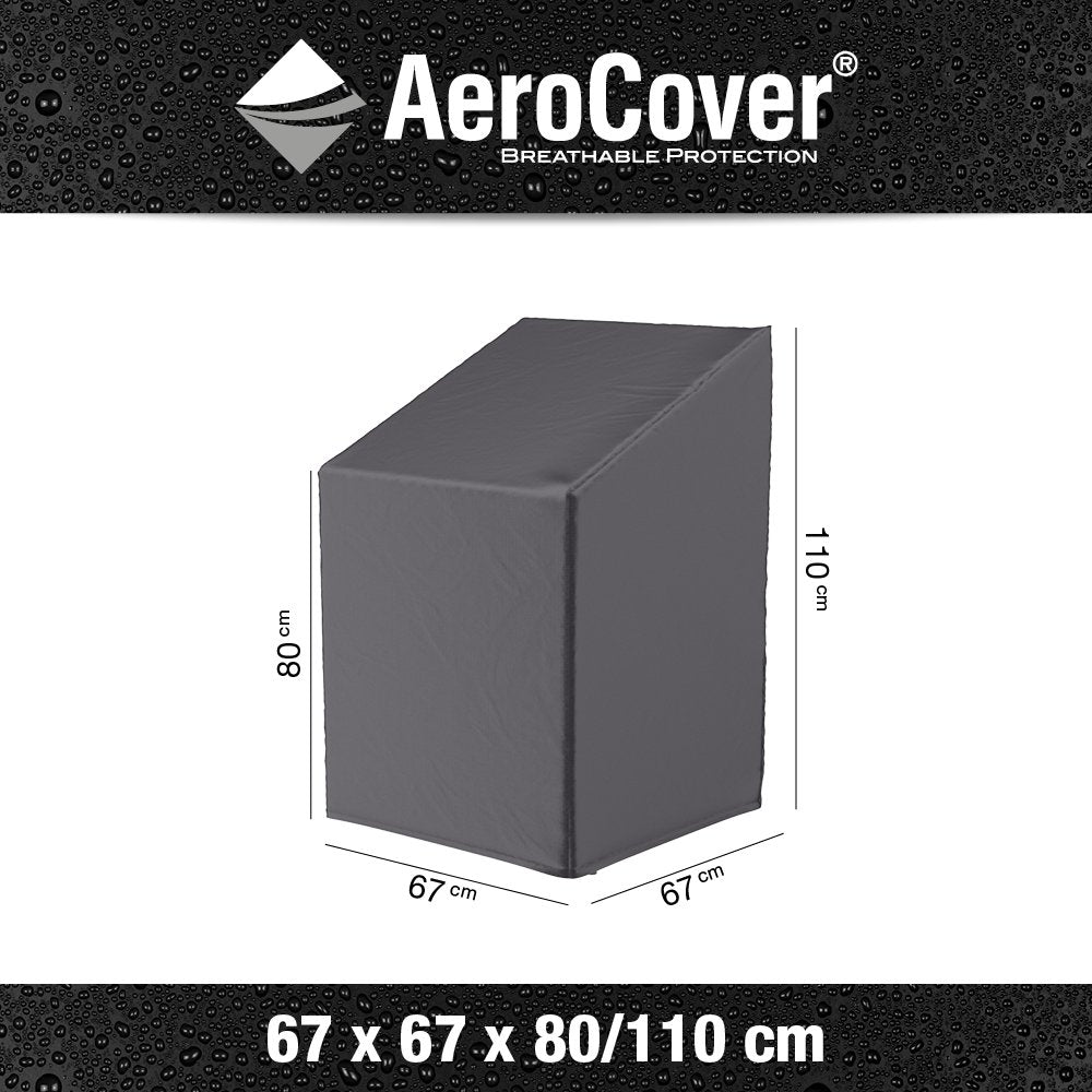AeroCover Stapelstoelhoes/Gasveerstoelhoes 67 X 67 X 80/110 Cm