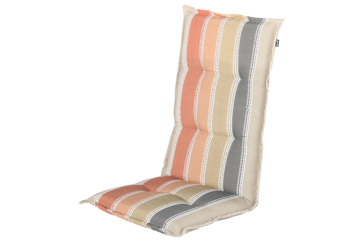 Hartman Pim Cognac Hoge Rug Tuinkussen 123x50x8