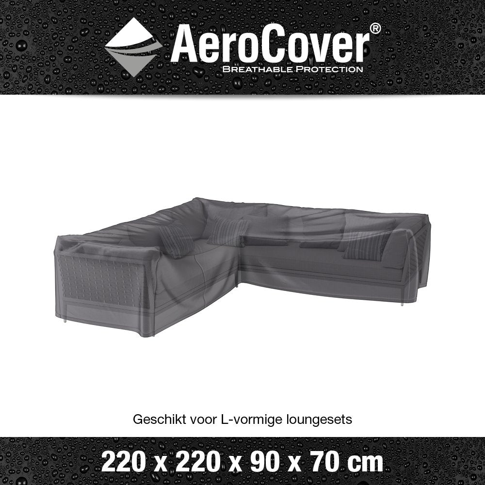  AeroCover Loungesethoes Hoekset 220 X 220 X 70 Cm