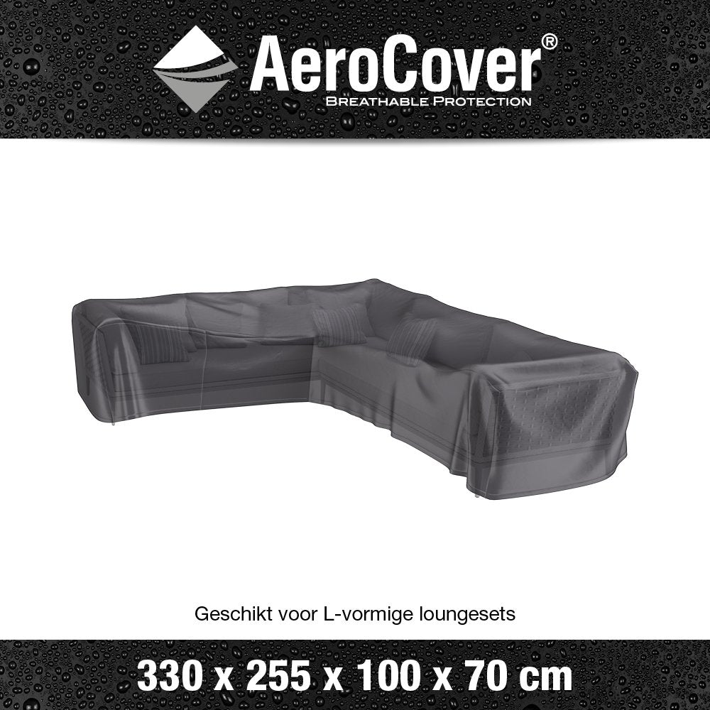  AeroCover Loungesethoes Hoekset Links 330 X 255 X 70 Cm