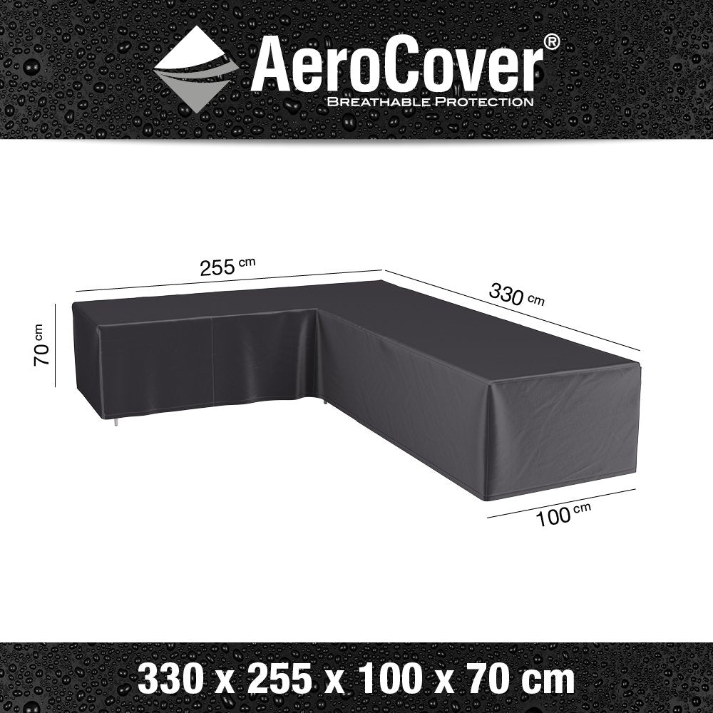  AeroCover Loungesethoes Hoekset Links 330 X 255 X 70 Cm