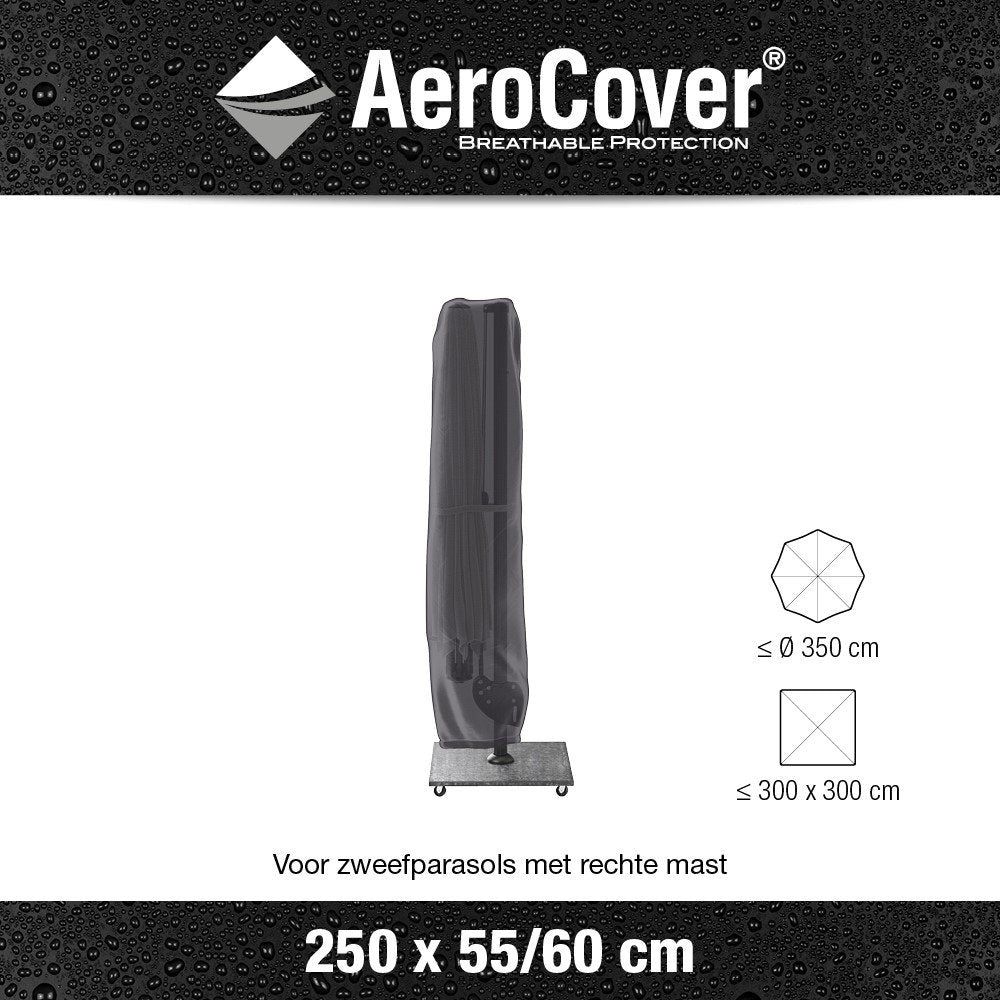  AeroCover Zweefparasolhoes H 250 X 55/60 Cm