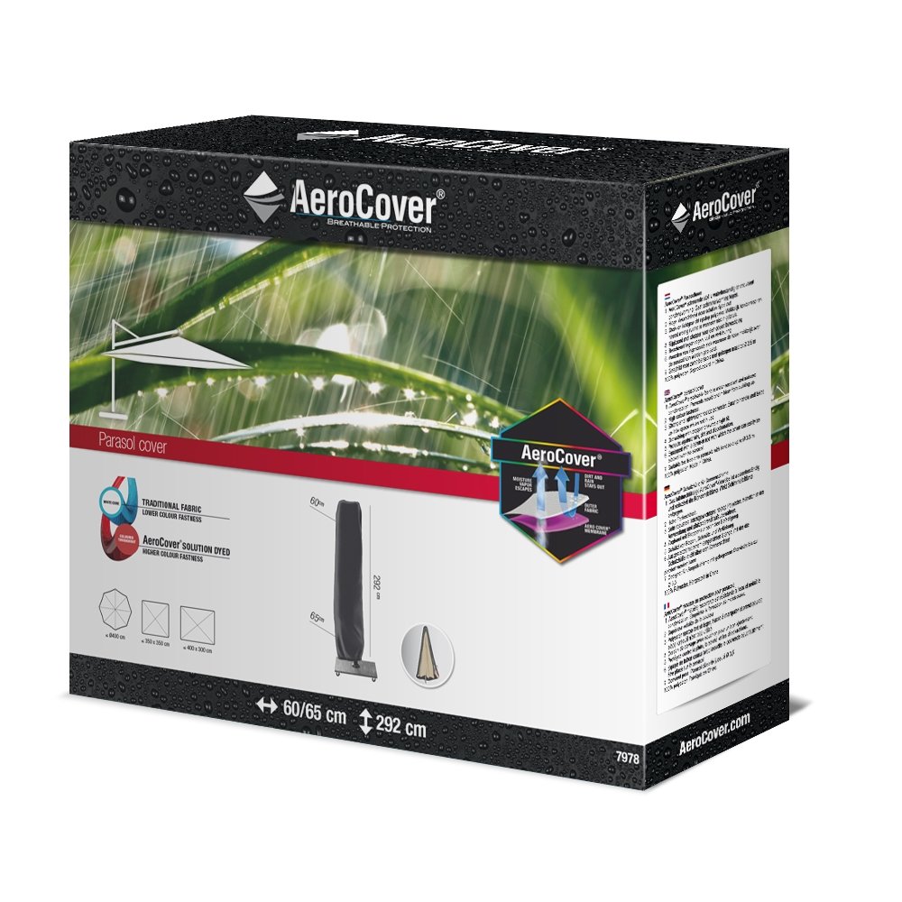  AeroCover Zweefparasolhoes H 292 X 60/65 Cm