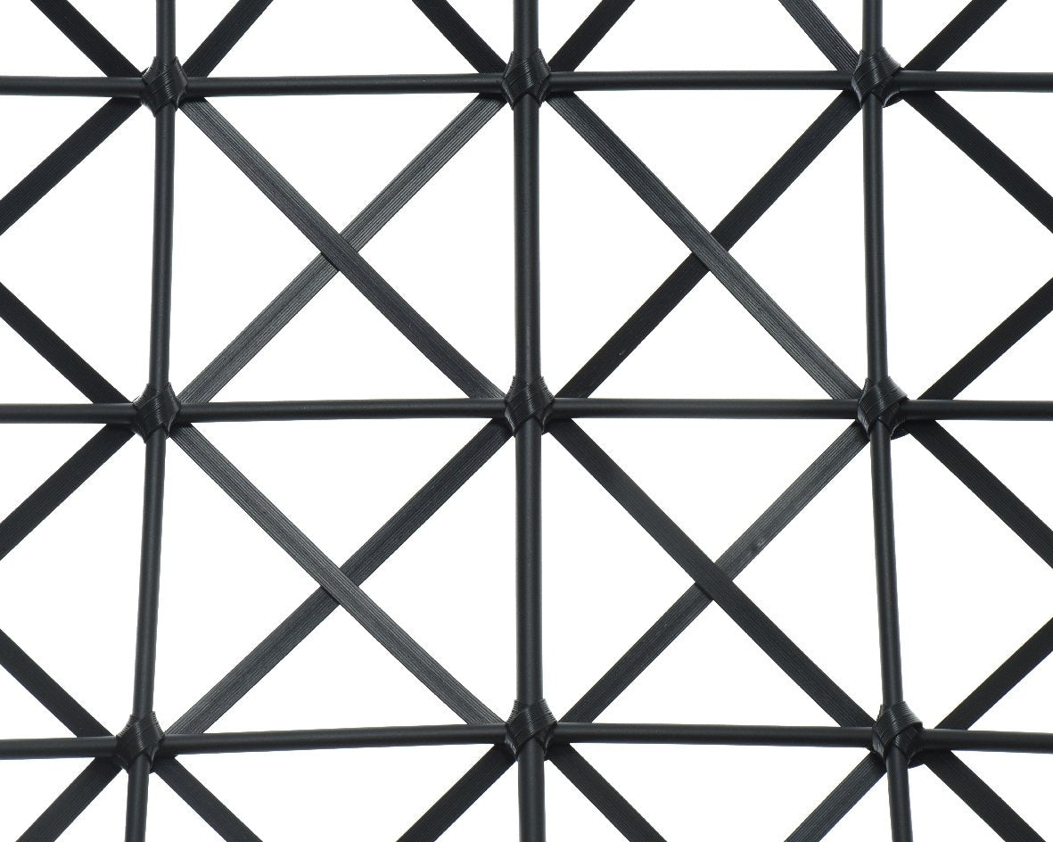  Bologna Hang-ei Wicker Zwart - Ø 95 X H 195 Cm