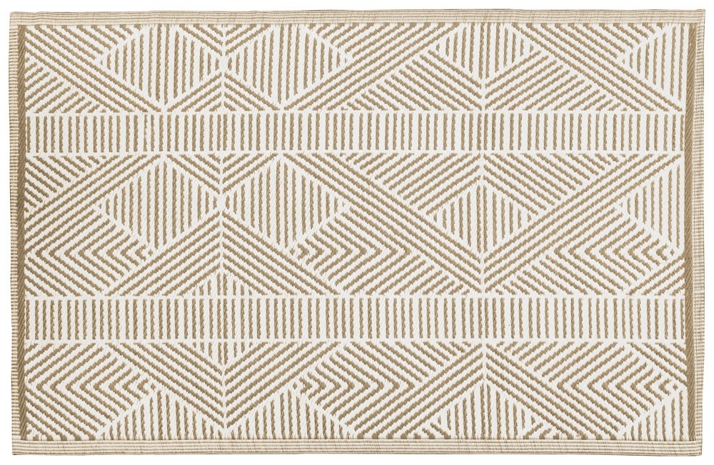  Buitenkleed AZTEC Beige - 180 X 120 Cm