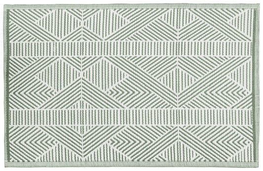  Buitenkleed AZTEC Green - 180 X 120 Cm