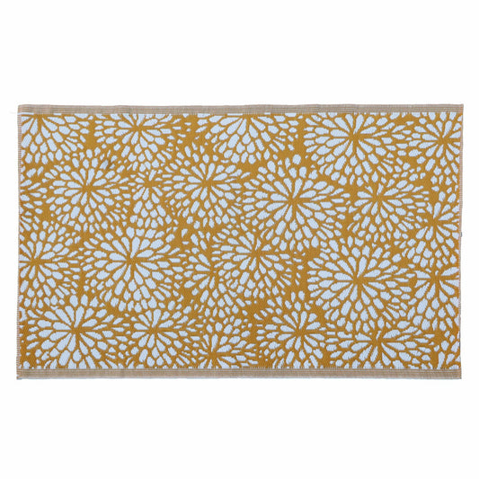  Buitenkleed Flower Geel/Groen - 120 X 180 Cm