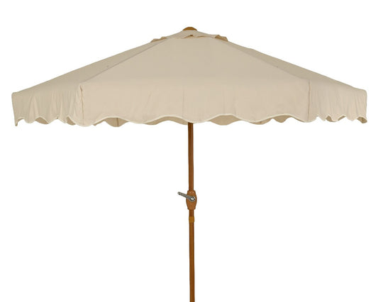  Outdoor Living Parasol Warm Wit - Ø 220 Cm