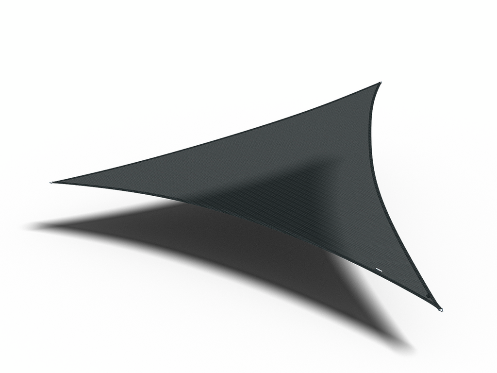  Platinum Schaduwdoek Driehoek Zwart - 360 X 360 X 360 Cm