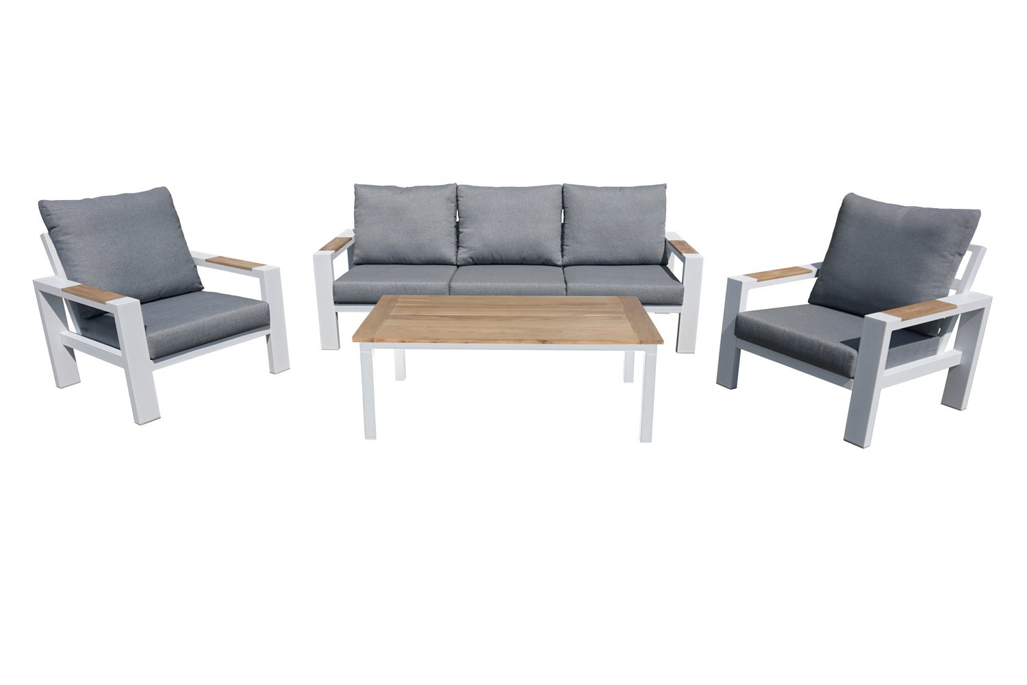  Royal Seasons CALAIS Stoel-bank Loungeset Teak