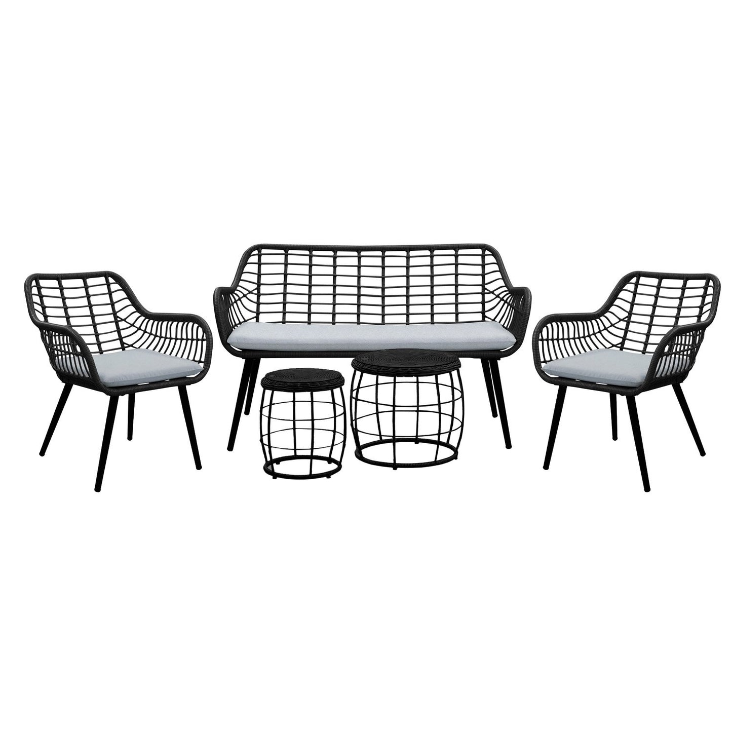  Royal Seasons COCOON Loungeset Zwart