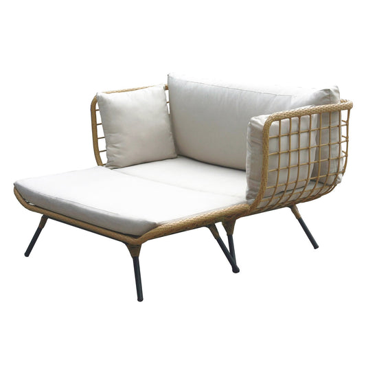  Royal Seasons COCOON Loveseat Bank Natural
