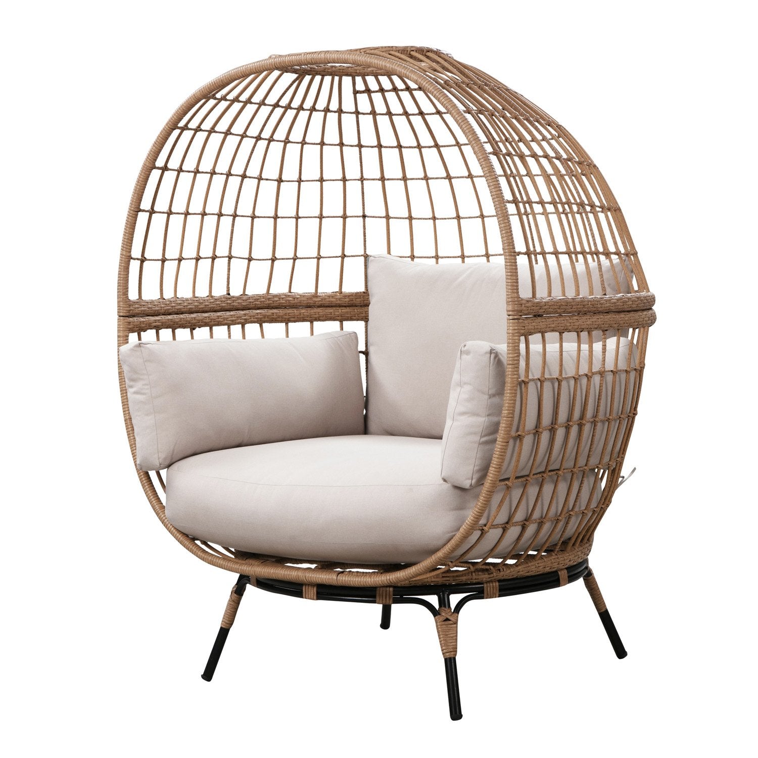  Royal Seasons COCOON Loveseat Ei Natural
