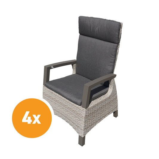  Royal Seasons COSTA DINING Tuinstoelen Set