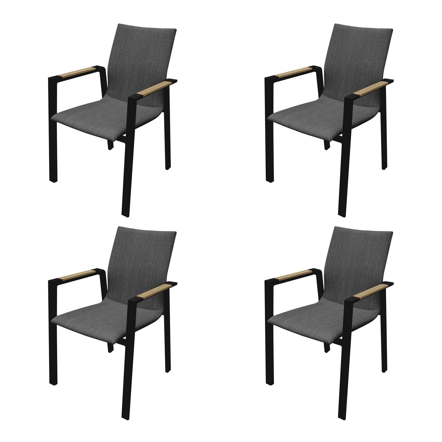  Royal Seasons DETROIT Tuinstoelen Set
