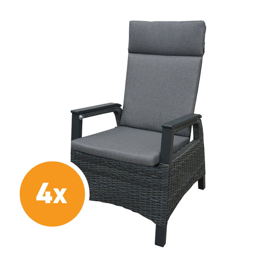  Royal Seasons FABIO DINING Tuinstoelen Set