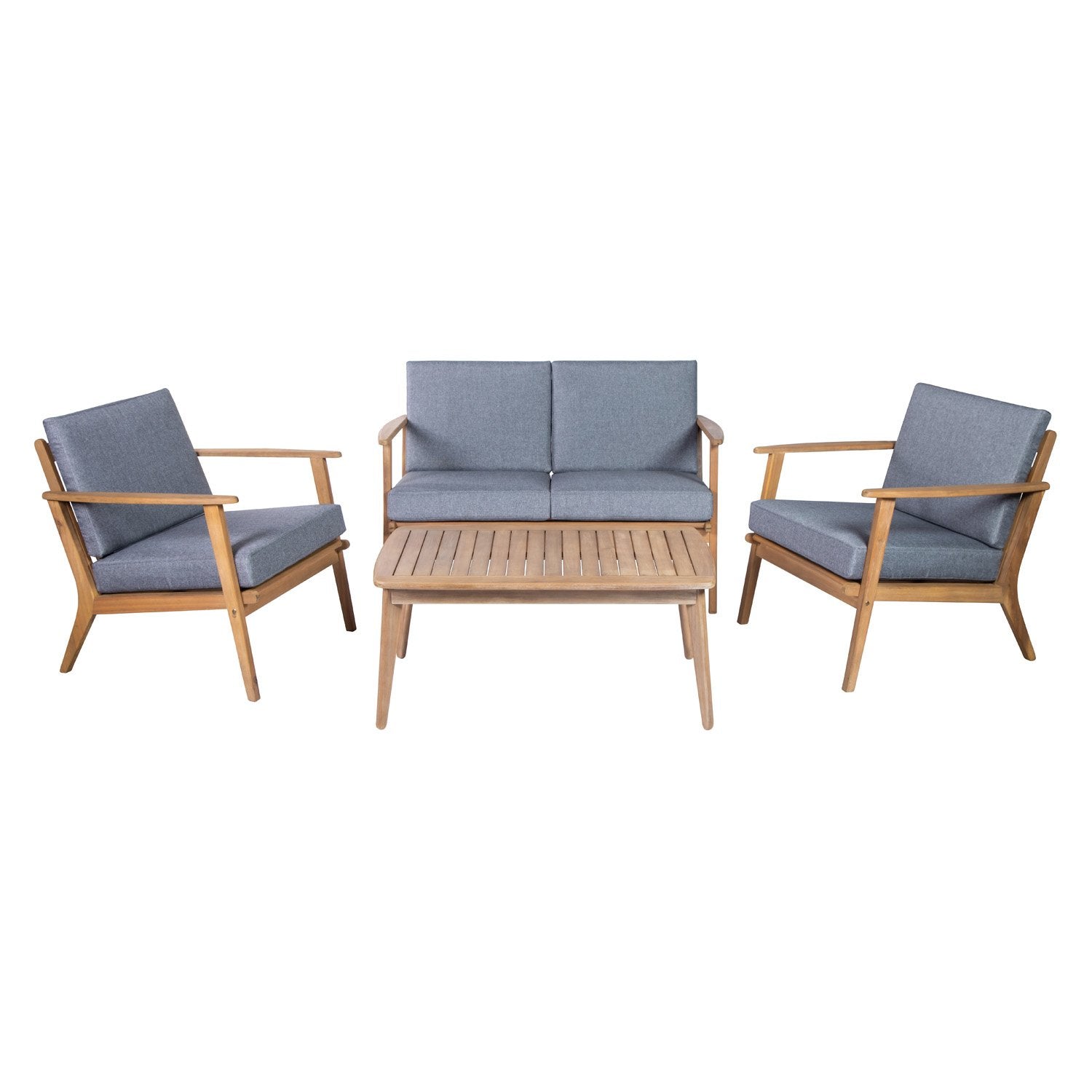  Royal Seasons HANOI Stoel Bank Loungeset 4-delig