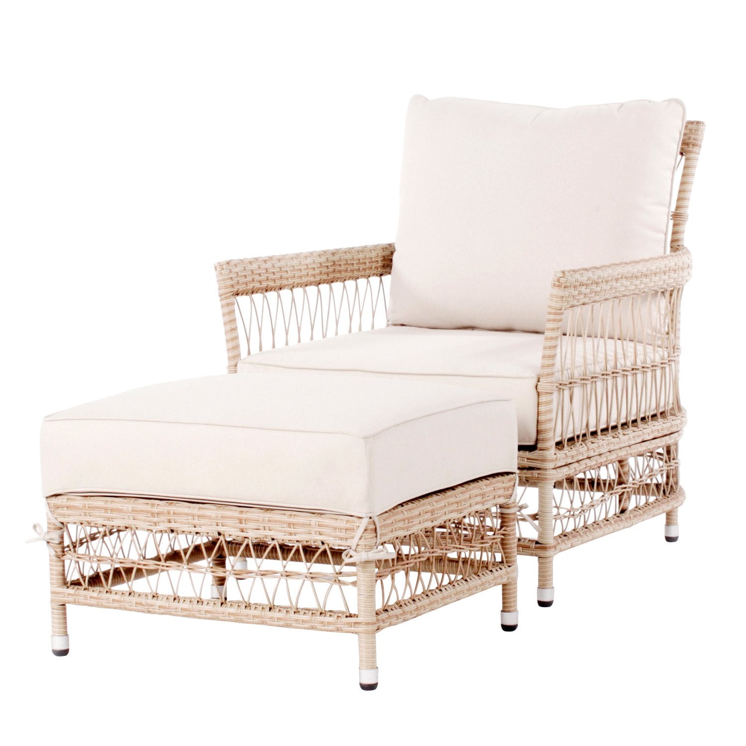  Royal Seasons MAURITIUS Fauteuil Met Hocker