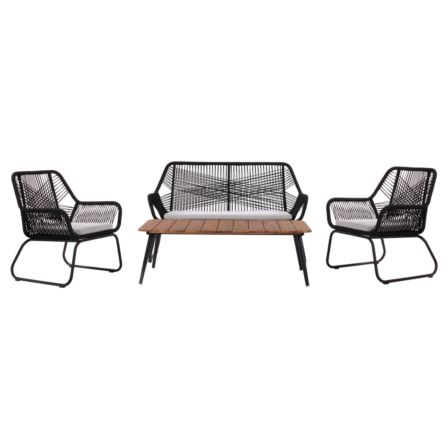  Royal Seasons NAPOLI Loungeset Zwart