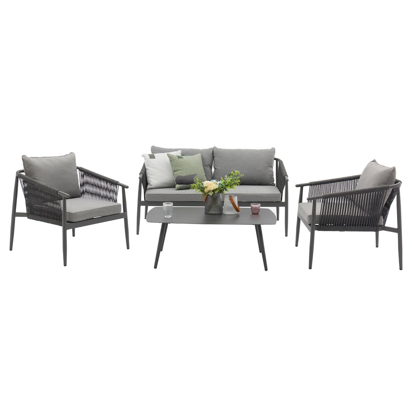  Royal Seasons SANTOS Rope Stoel-bank Loungeset