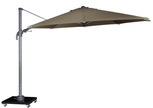  Royal Seasons Recharger Zweefparasol T² Taupe - ø 350 Cm