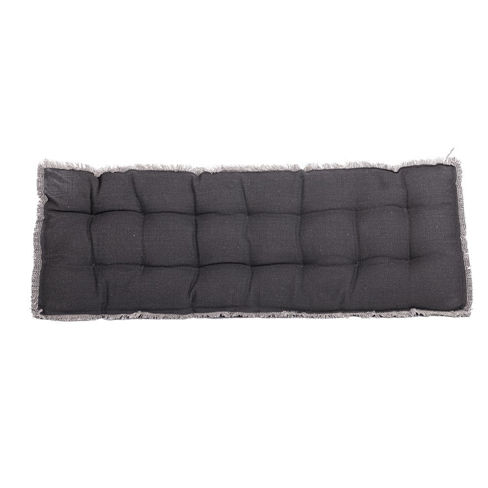 Palletkussen RAFFELED Dark Grey - 120 X 40 X 8 Cm