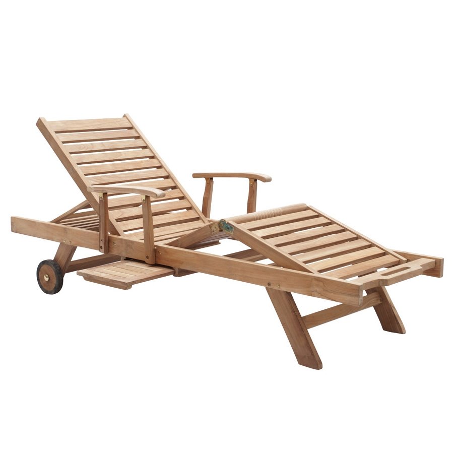  Timber OXFORD Ligbed - 200 X 62 X 35 Cm