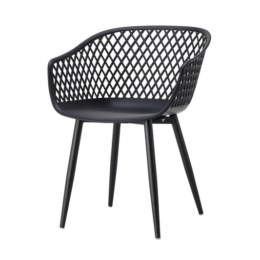  Tuinstoel WEBBING Zwart